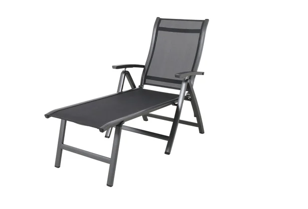 Royal Garden Royal Kensington Gartenliege Aluminium/Textilene iron grey