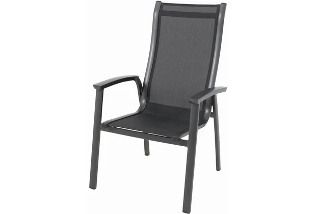 Royal Garden Royal Kensington Stapelstuhl Aluminium/Textilene iron grey