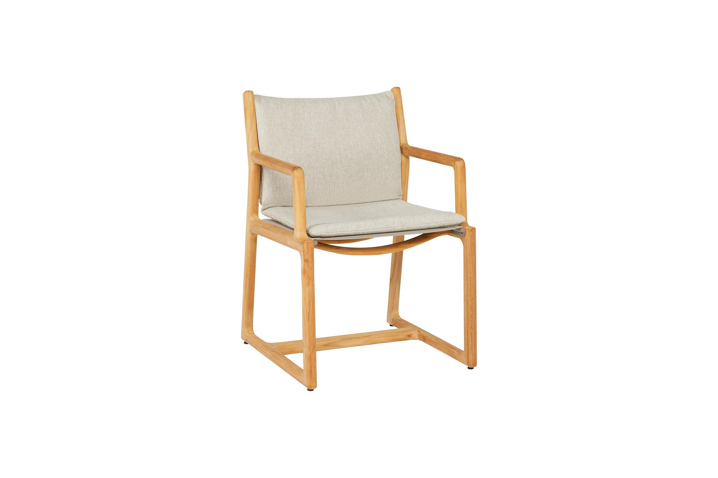 SUNS TERMOLI Dining Gartenstuhl Teak/Batyline