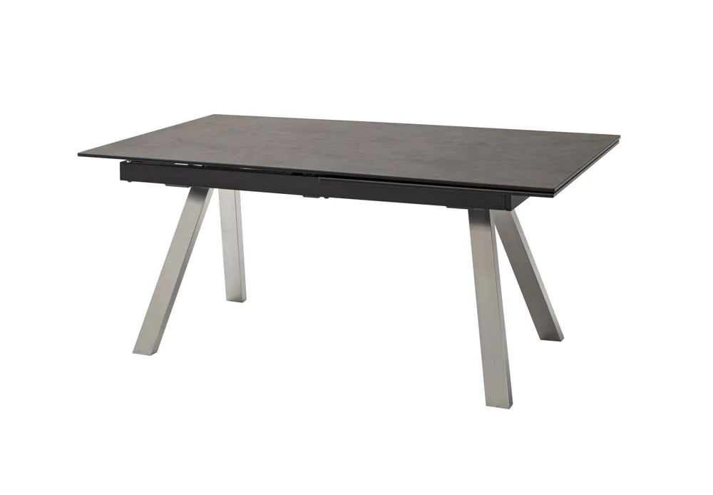 MCA Tobago Ausziehtisch Edelstahl/Keramik 180/260x95 cm