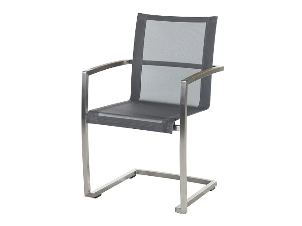 Diamond Garden Venedig Swingstuhl Edelstahl/Textilene