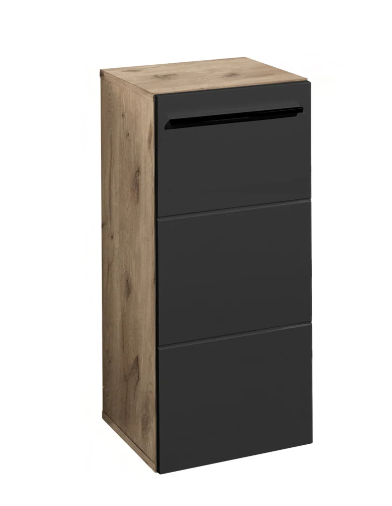 Bega BBK Vista Kommode Holzwerkstoff Schwarz matt
