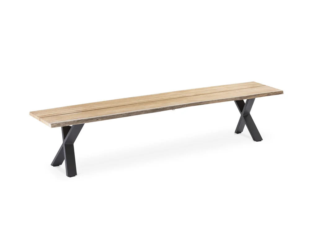 Niehoff Solid Bank Alu/Teak