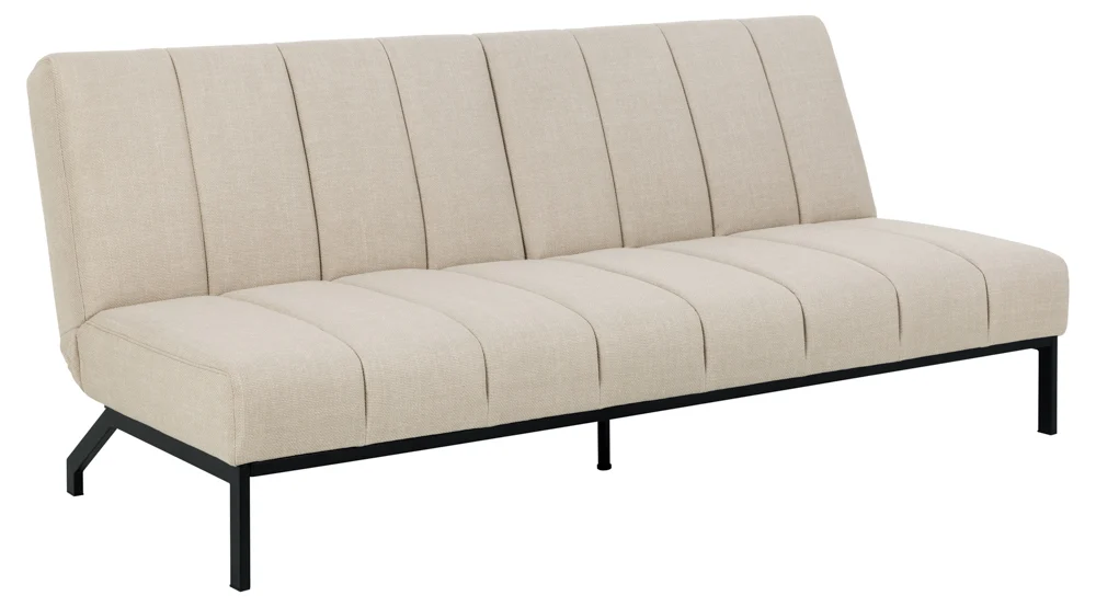 Actona Caix Bettcouch Beige/Schwarz