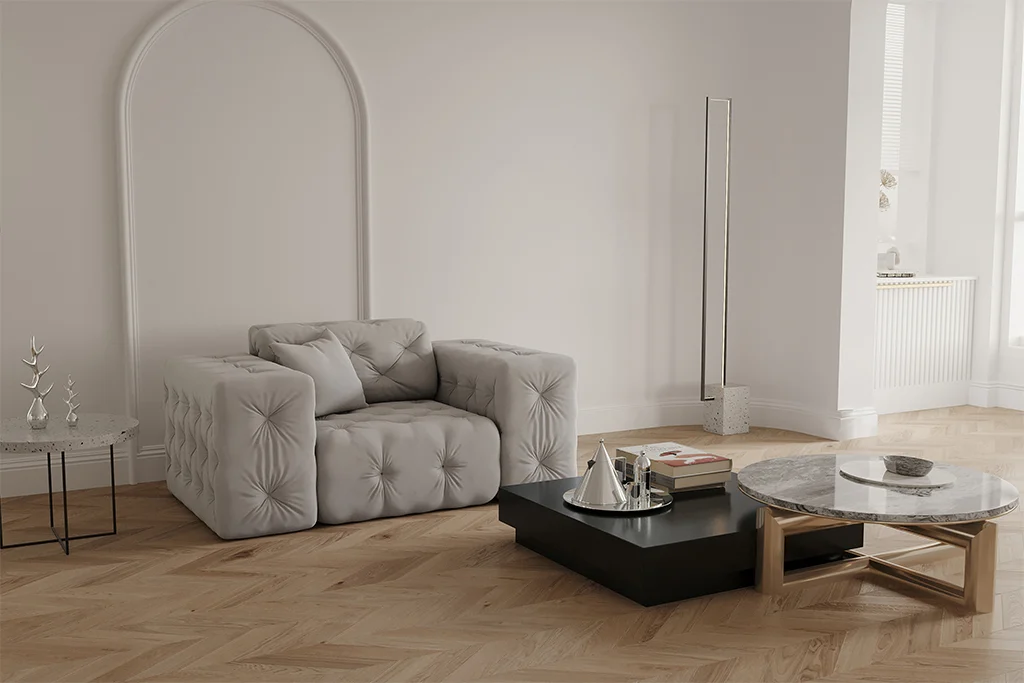 Sessel stilvol Wohnlandschaft Wohnzimmer CLOUD viele farben