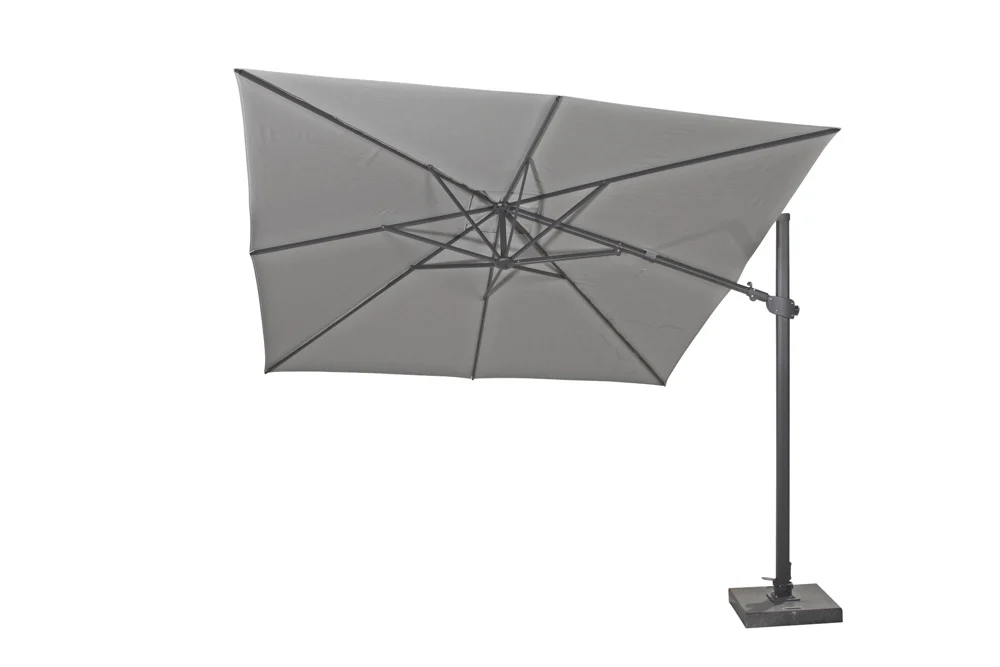 4Seasons Gartenschirm Siesta premium 300x300cm anthrazit