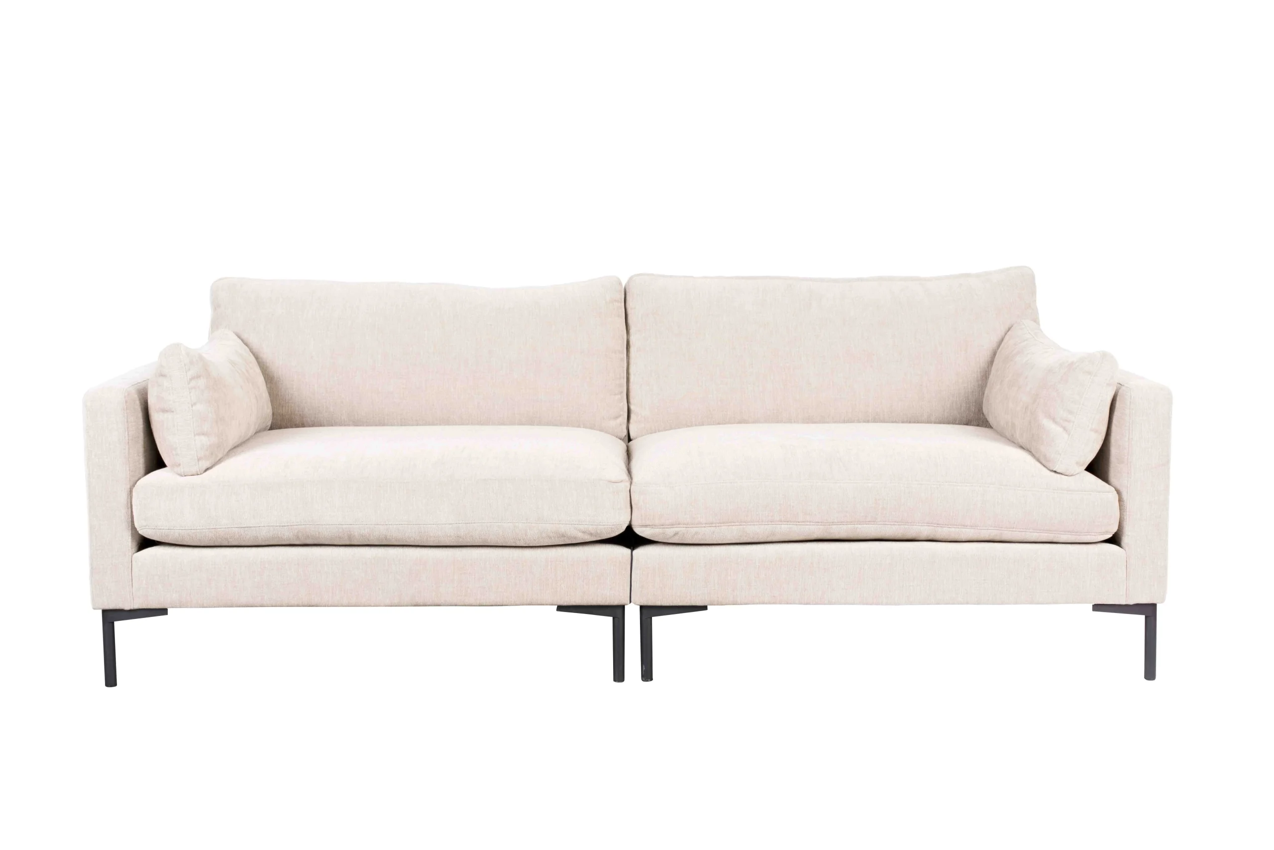 Zuiver Summer 3-Sitzer Sofa Stahl/Stoff