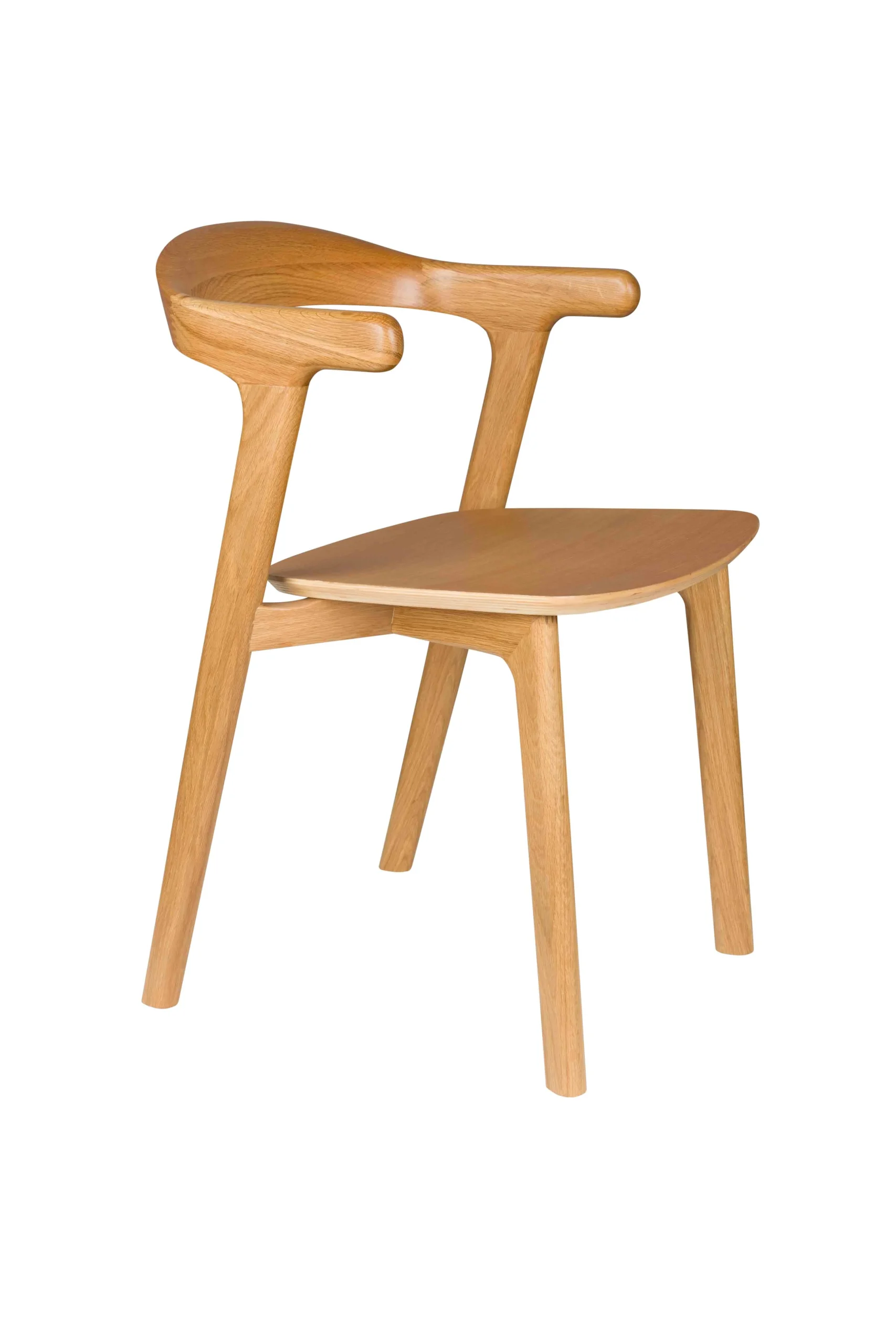 Zuiver Northwood Esszimmerstuhl Eiche/Holzwerkstoff Natur