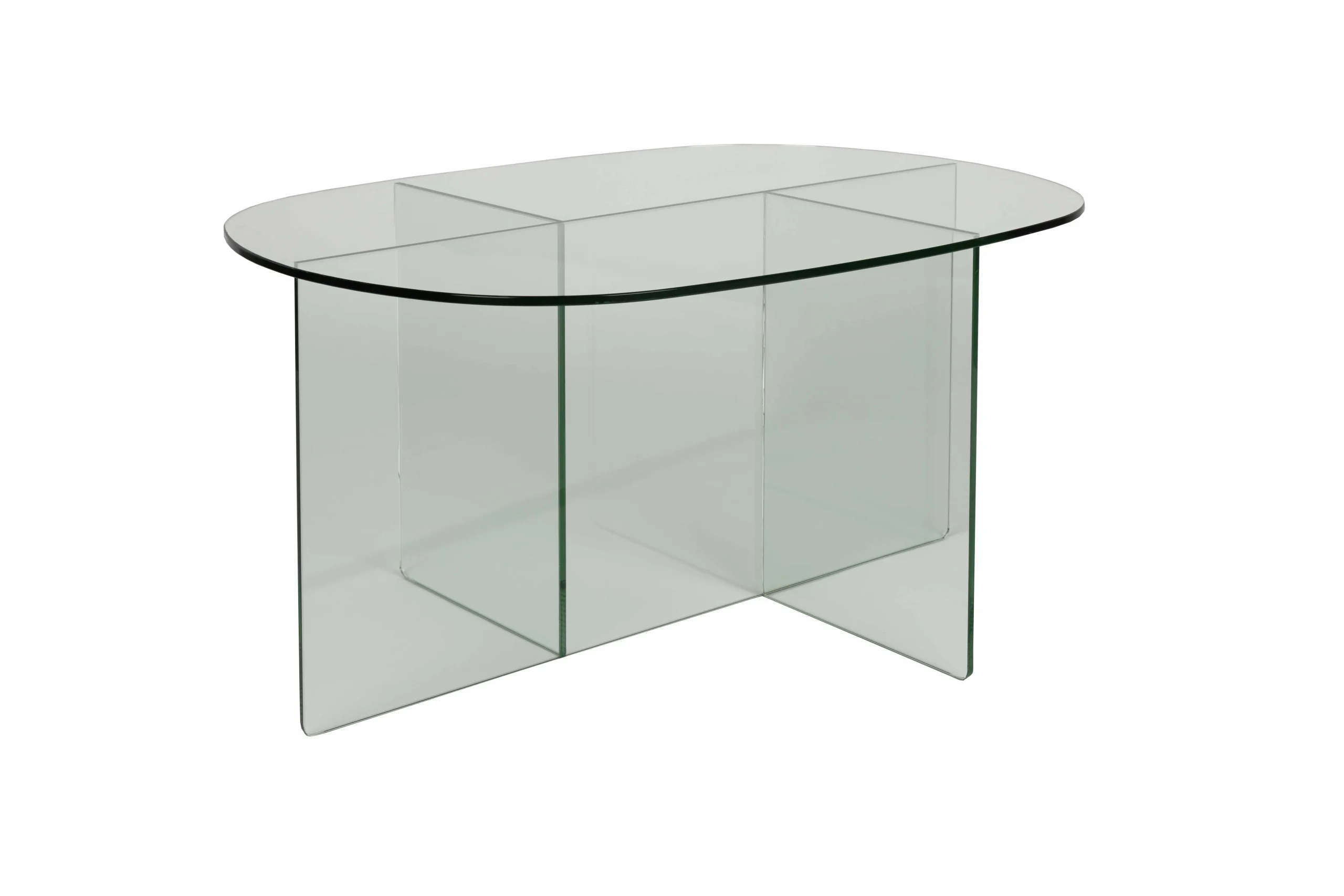 Zuiver Linea Coffe Table Glas Transparent 60x80 cm