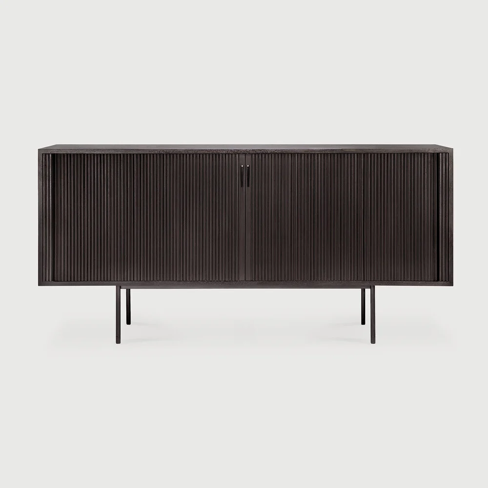 Ethnicraft Roller Max Indoor Anrichte Teakholz Schwarz