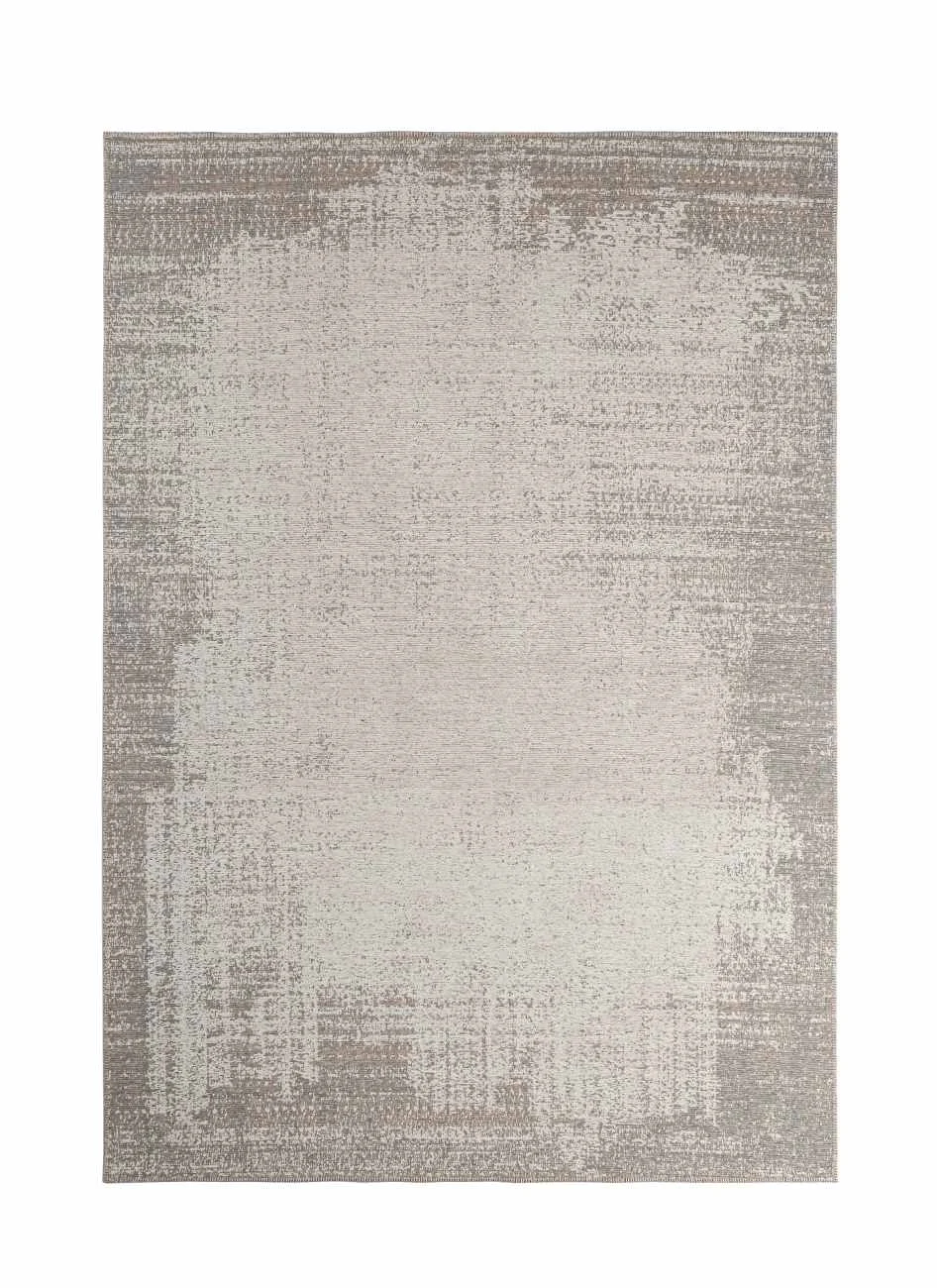 Teppich Silva Mischgewebe, modern und pflegeleicht, Blau Grau, 160x230 cm, für Innenräume - Bizzotto