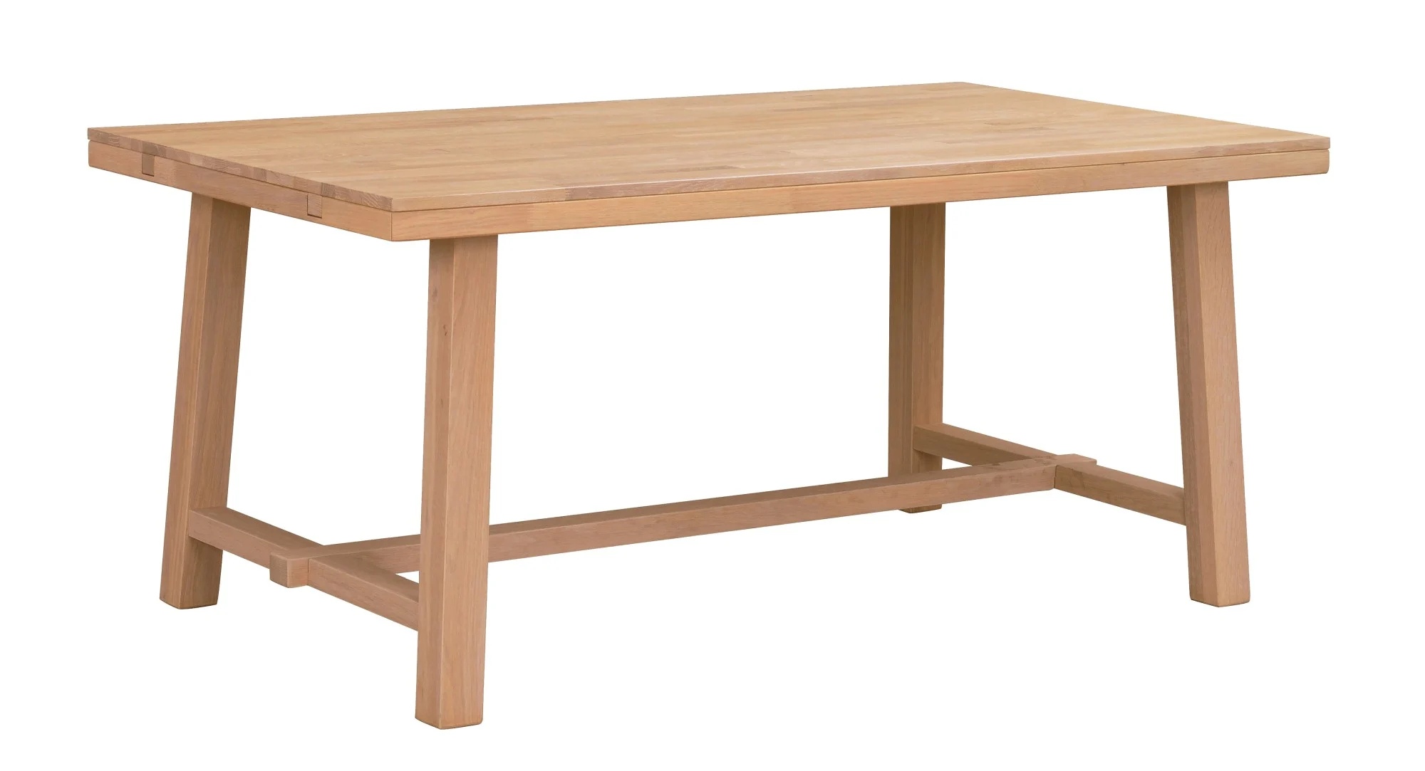 Esstisch Brooklyn Classic aus massiver Eiche, Industrial Stil, natur, 170 cm, für 6–8 Personen - Rowico