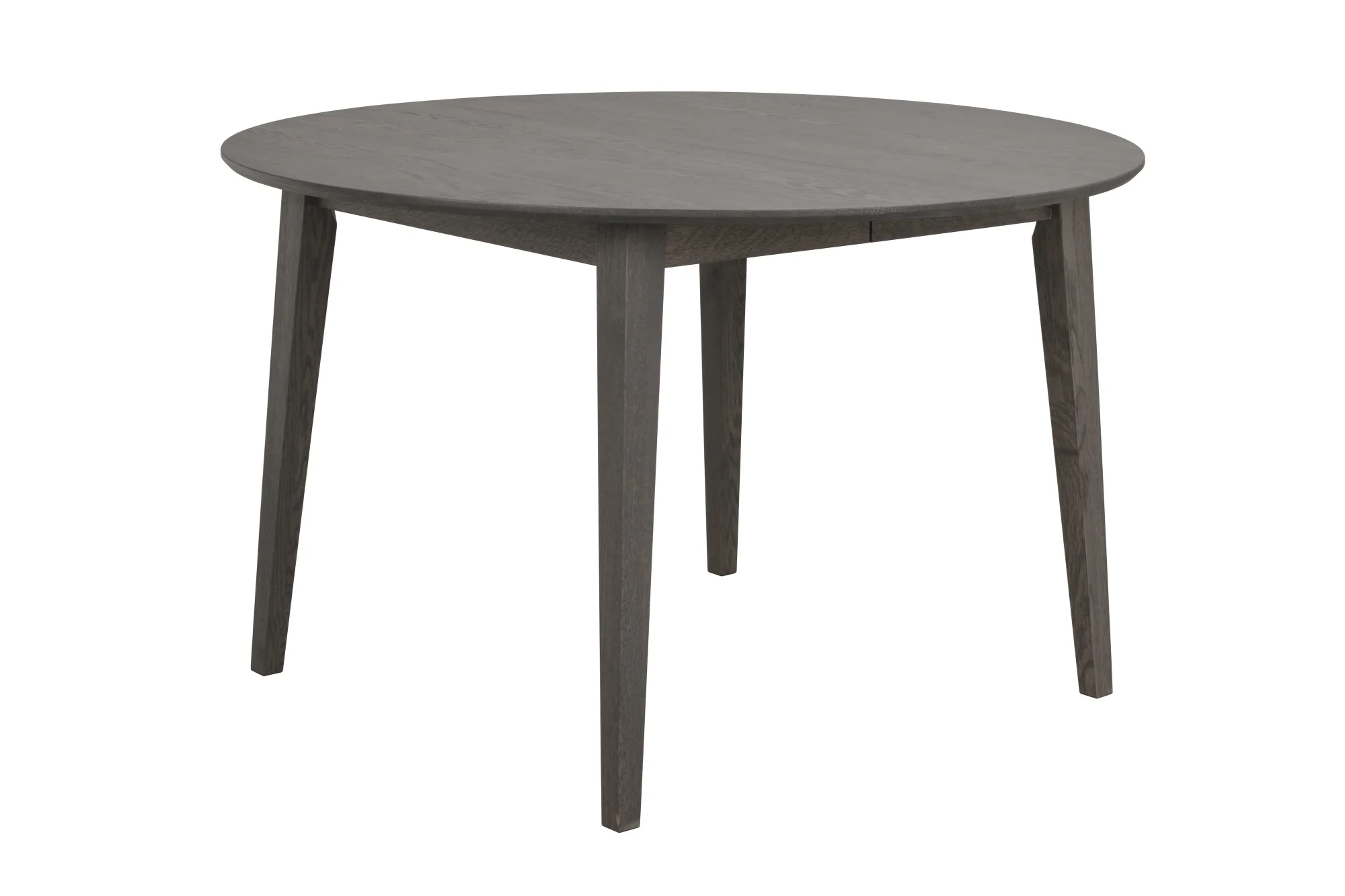 Esstisch Filippa Rund mit Auszug aus Eiche, skandinavisch, braun, 120/165 cm, für 4–6 Personen - Rowico