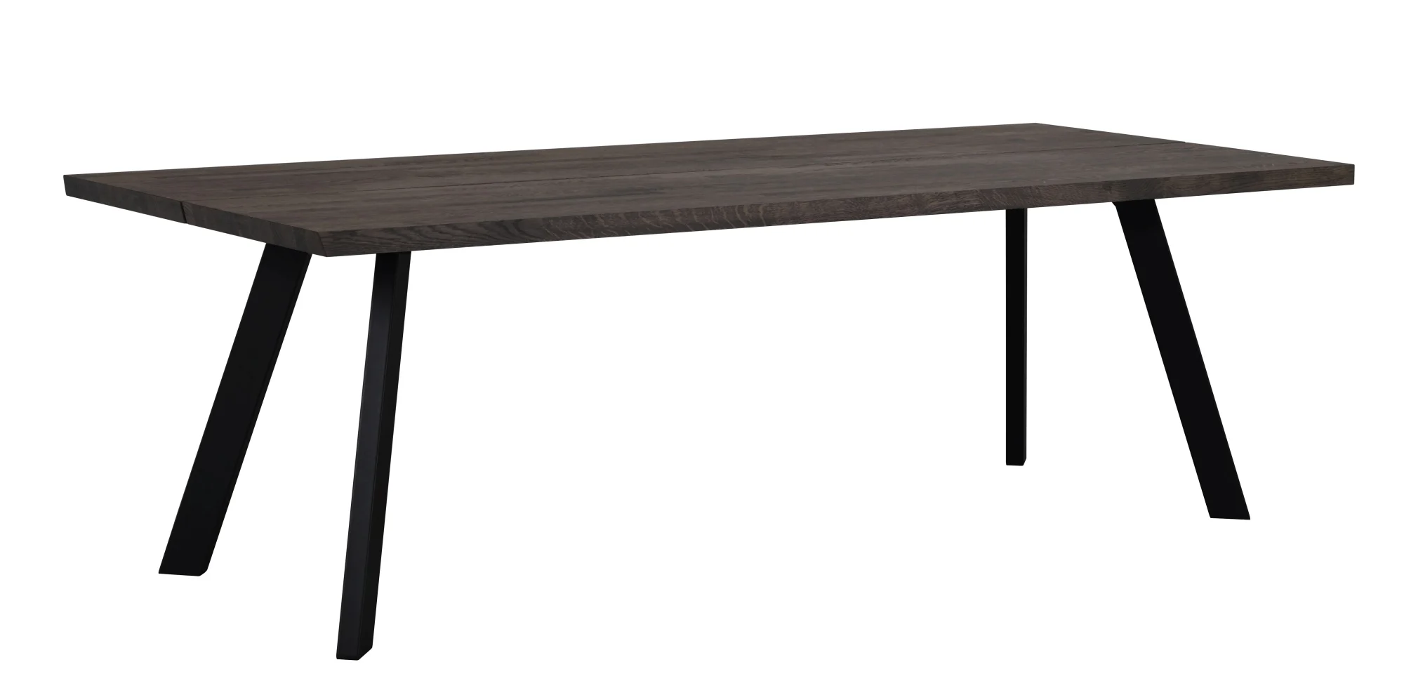 Esstisch Fred aus Eiche, skandinavisches Design, braun, 240x100 cm, für 8–10 Personen - Rowico