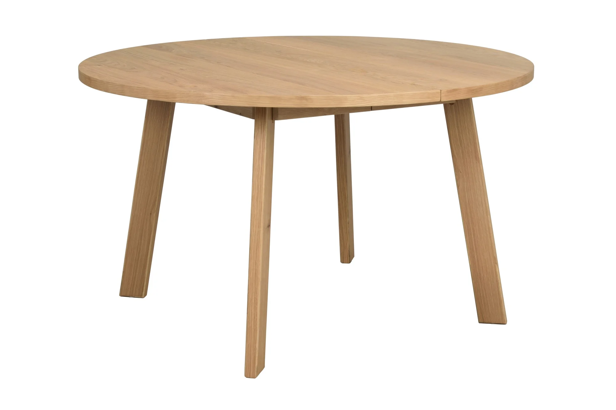 Esstisch Glenside, aus Eiche, skandinavisches Design, rund 130 cm, natur geölt - Rowico