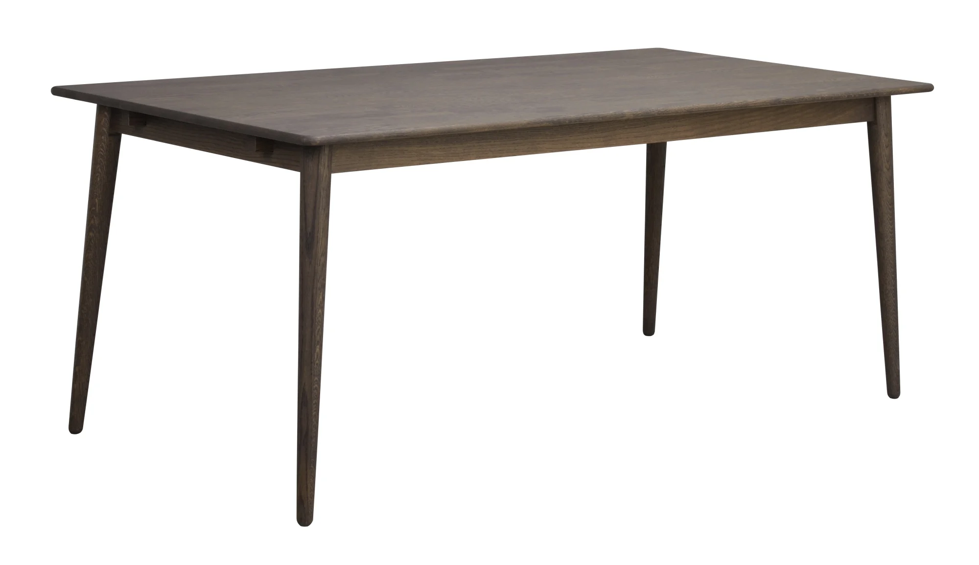 Esstisch Tyler aus massiver Eiche, skandinavisches Design, braun, 180x90 cm, für 6-8 Personen