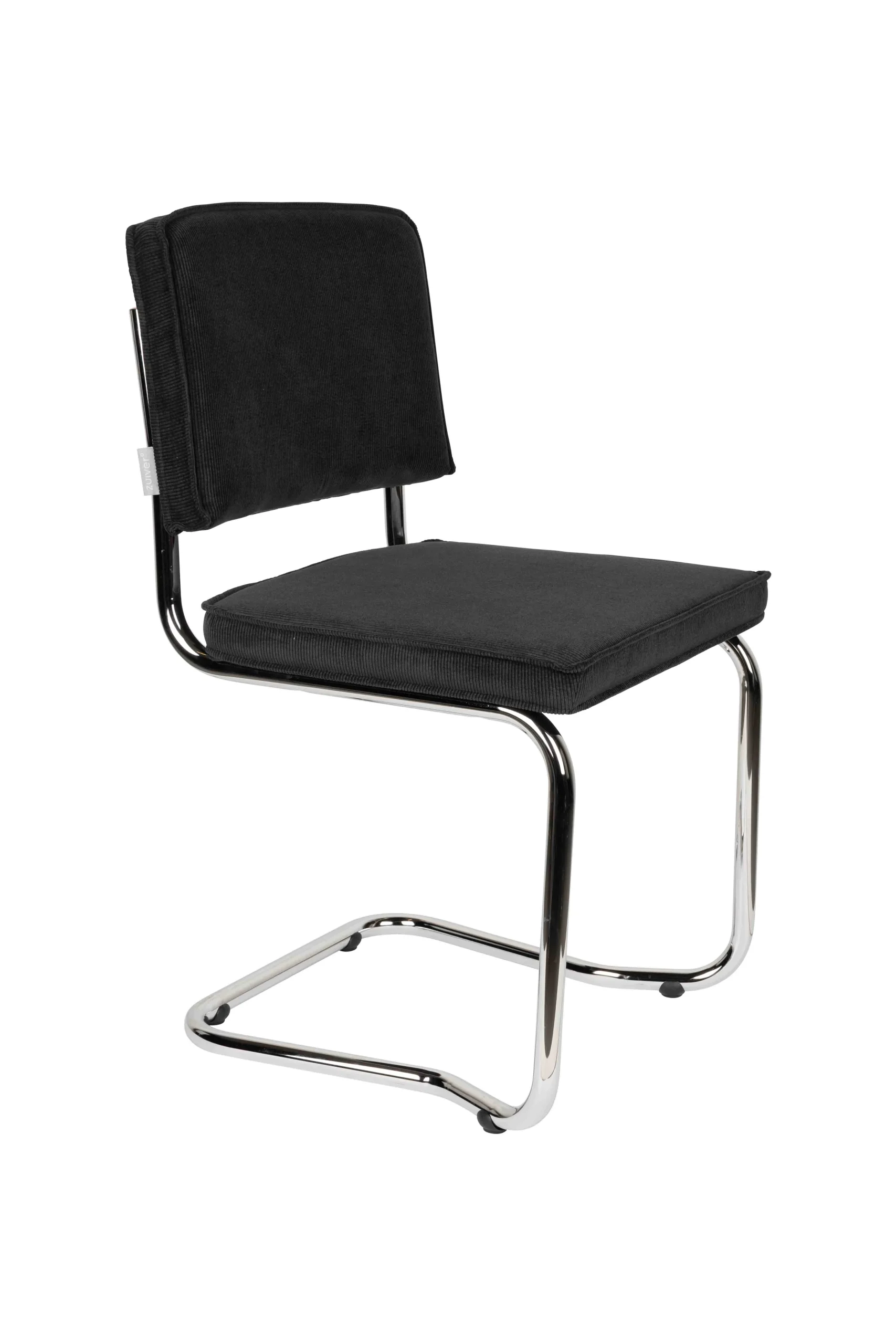 Zuiver Ridge Rib Kink Esszimmerstuhl Stahl/Polyester stapelbar