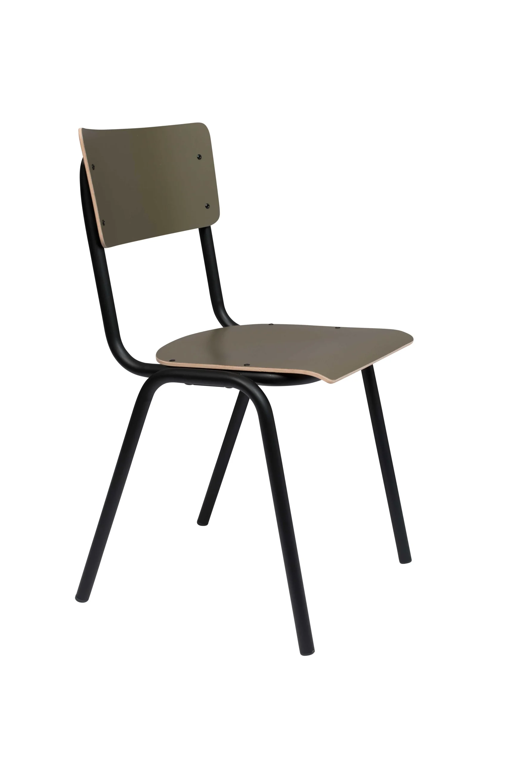 Zuiver Back To School Esszimmerstuhl Stahl/Kunststoff