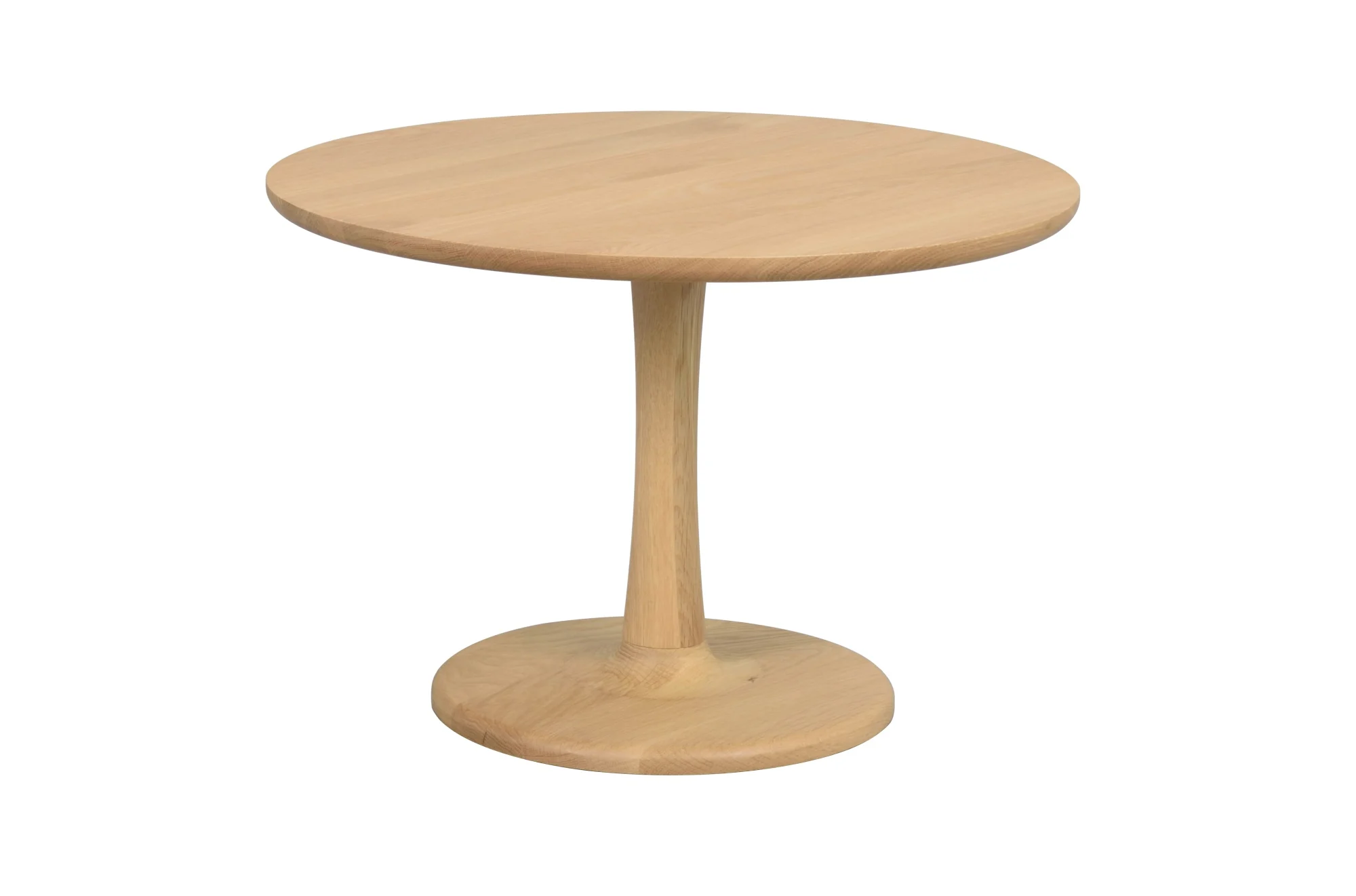 Couchtisch Hobart rund, Eiche natur, skandinavisches Design, 60 cm, FSC-zertifiziert