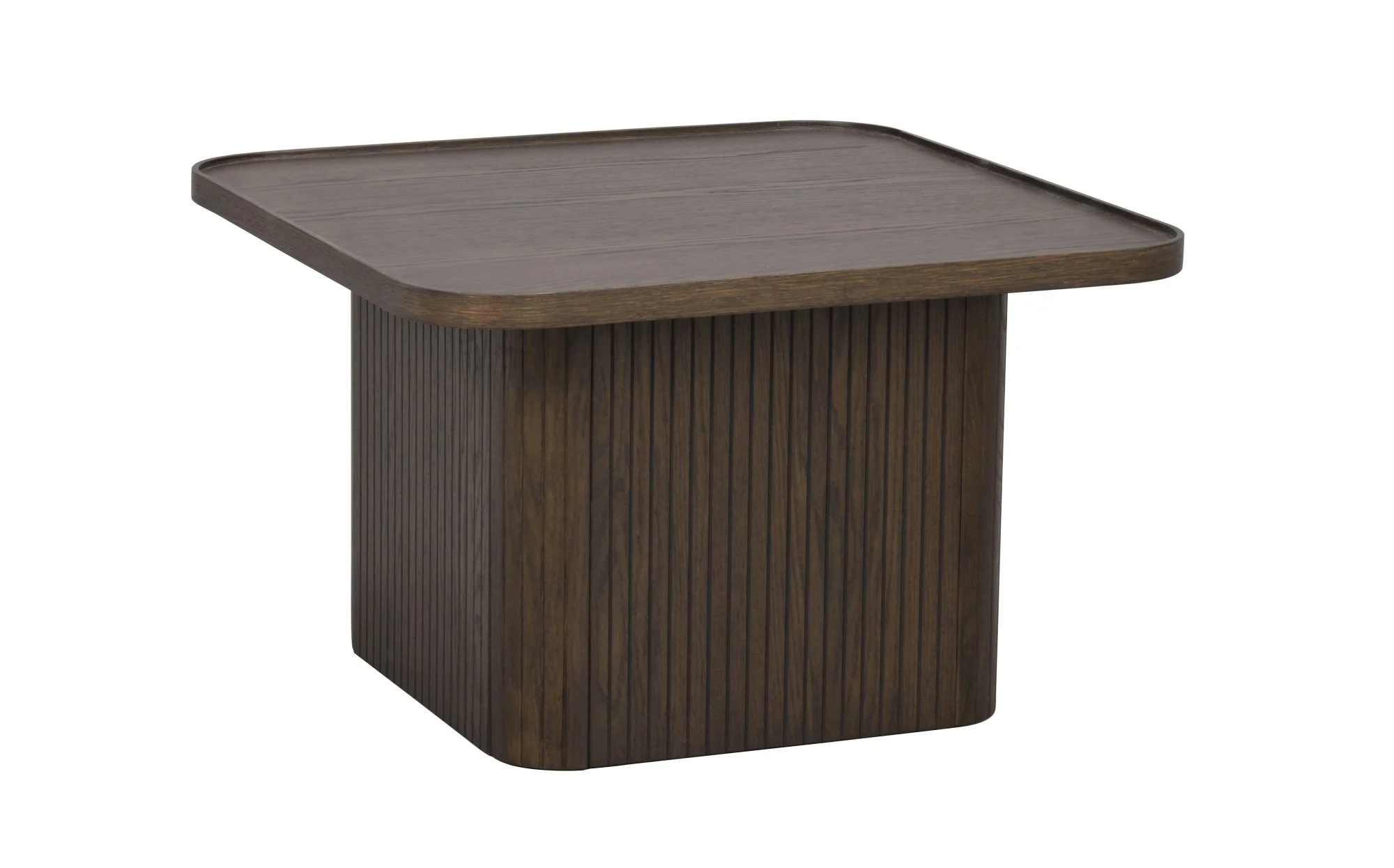 Couchtisch Sullivan von Rowico aus Eiche, skandinavischer Stil, braun, 60x60x37 cm