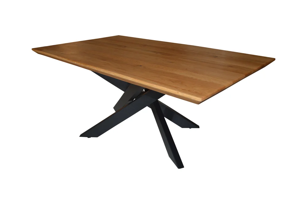 RRR Europe Couchtisch Spider Metall/Eiche