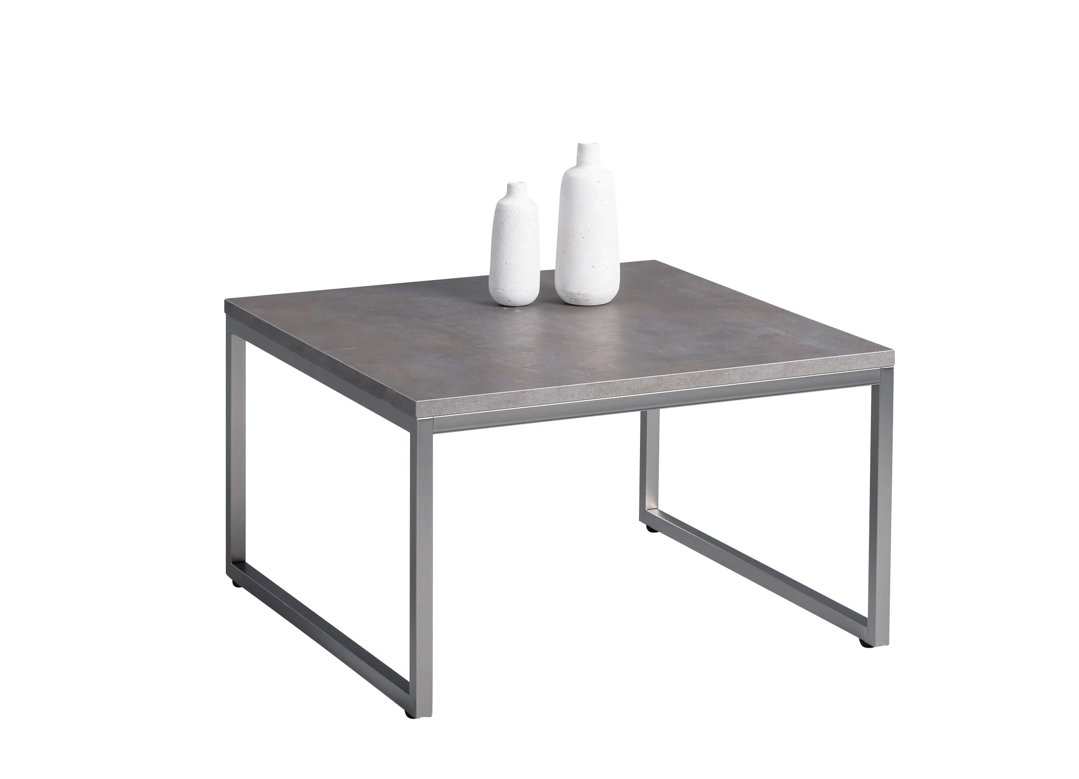 Couchtisch Beistelltisch RADO 60x60 cm Dekor Keramikoptik - Fun Moebel