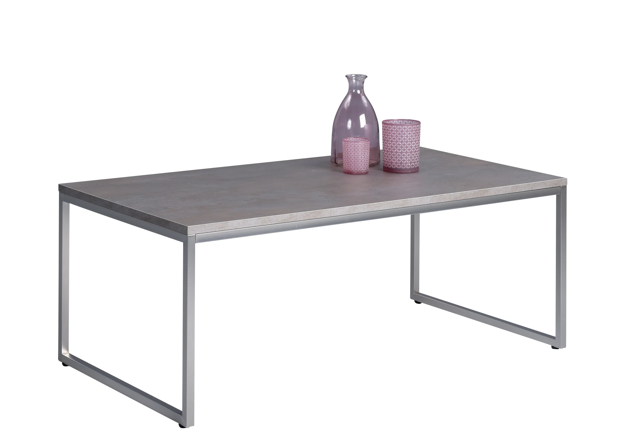 Couchtisch Beistelltisch RADO 110x60 cm Dekor Keramikoptik - Fun Moebel