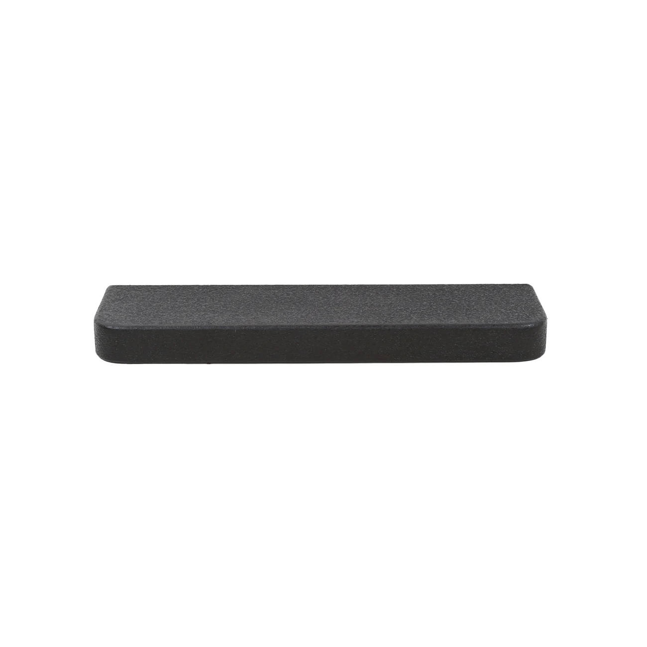 Wandregal Ore aus Metall, modernes Industrial Design, Dunkelgrau, 100 cm, schwebende Natursteinoptik - Feeling4Home