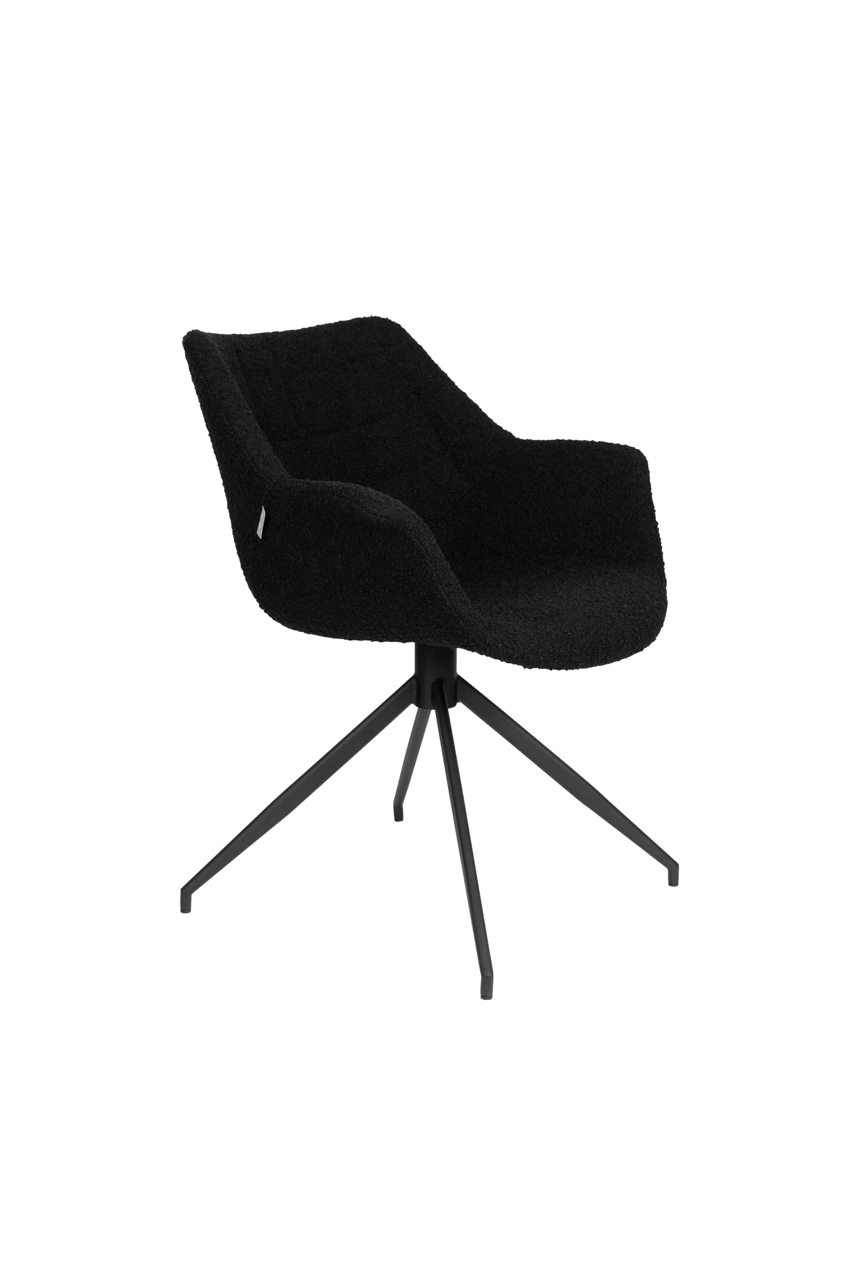 Zuiver Doulton Drehstuhl Stahl/Polyester