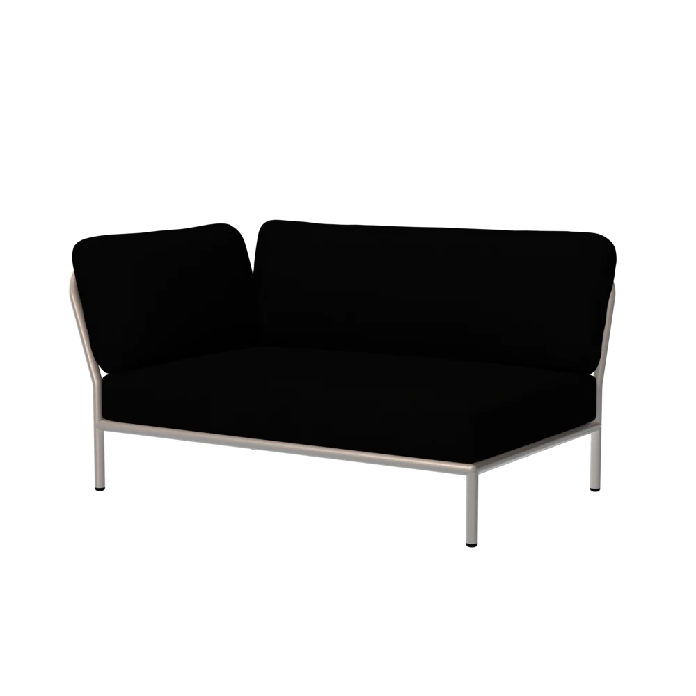 HOUE LEVEL Sofaecke Kissen links Aluminiumgestell