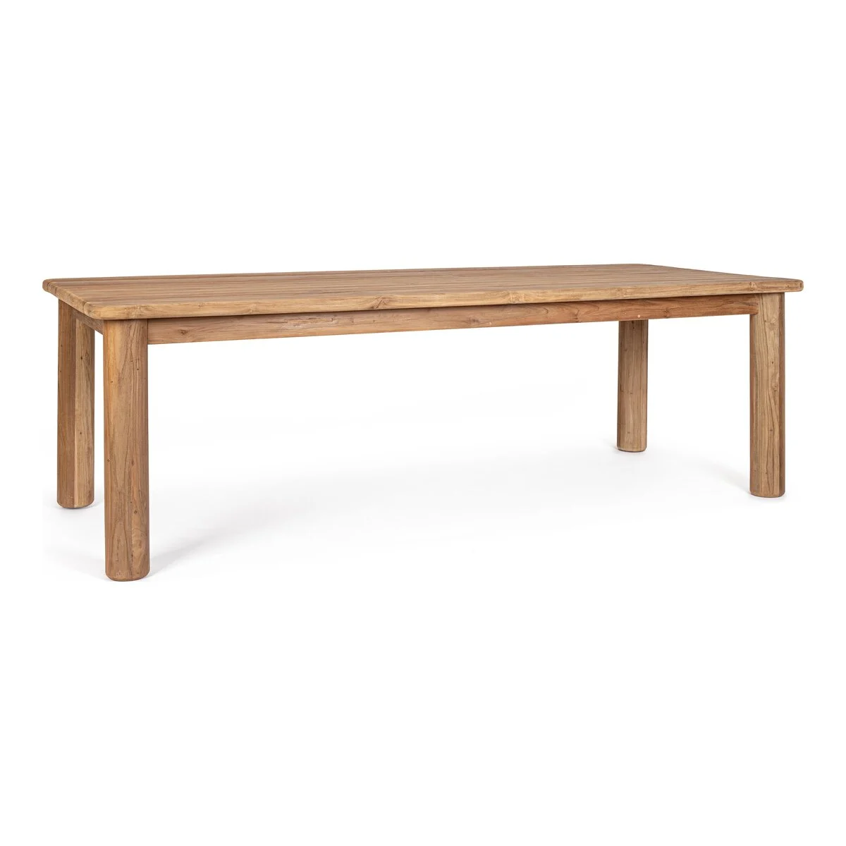 Gartenesstisch Samson - recyceltes Teakholz Natur, 240 x 100 cm