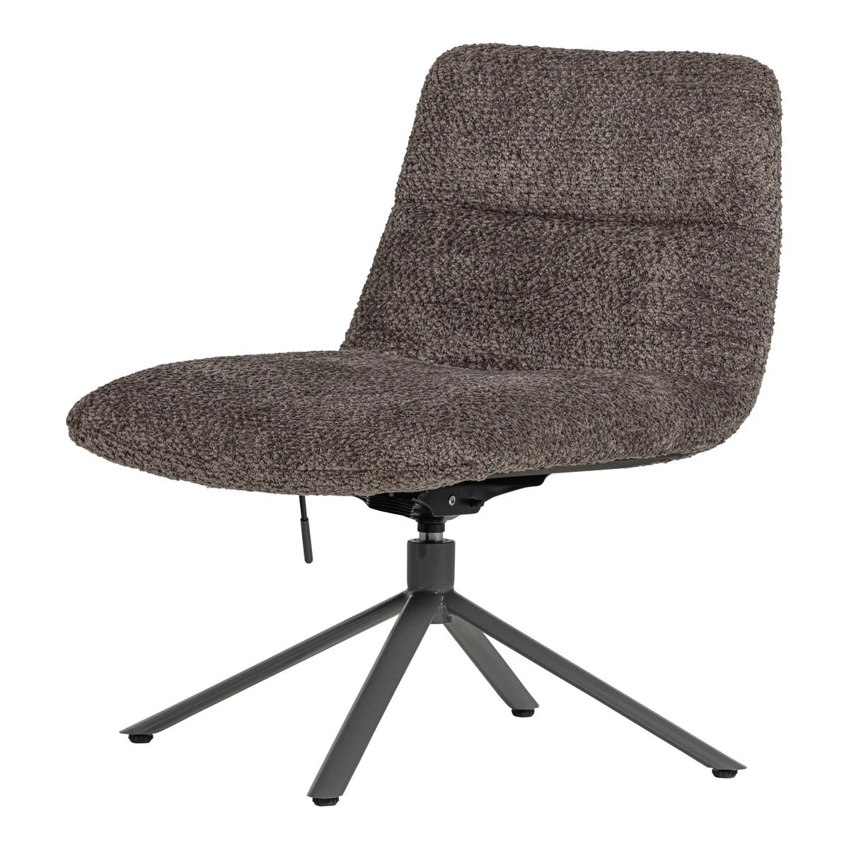 Sessel Soren - Bear-Stoff Braun, Wollen-Optik