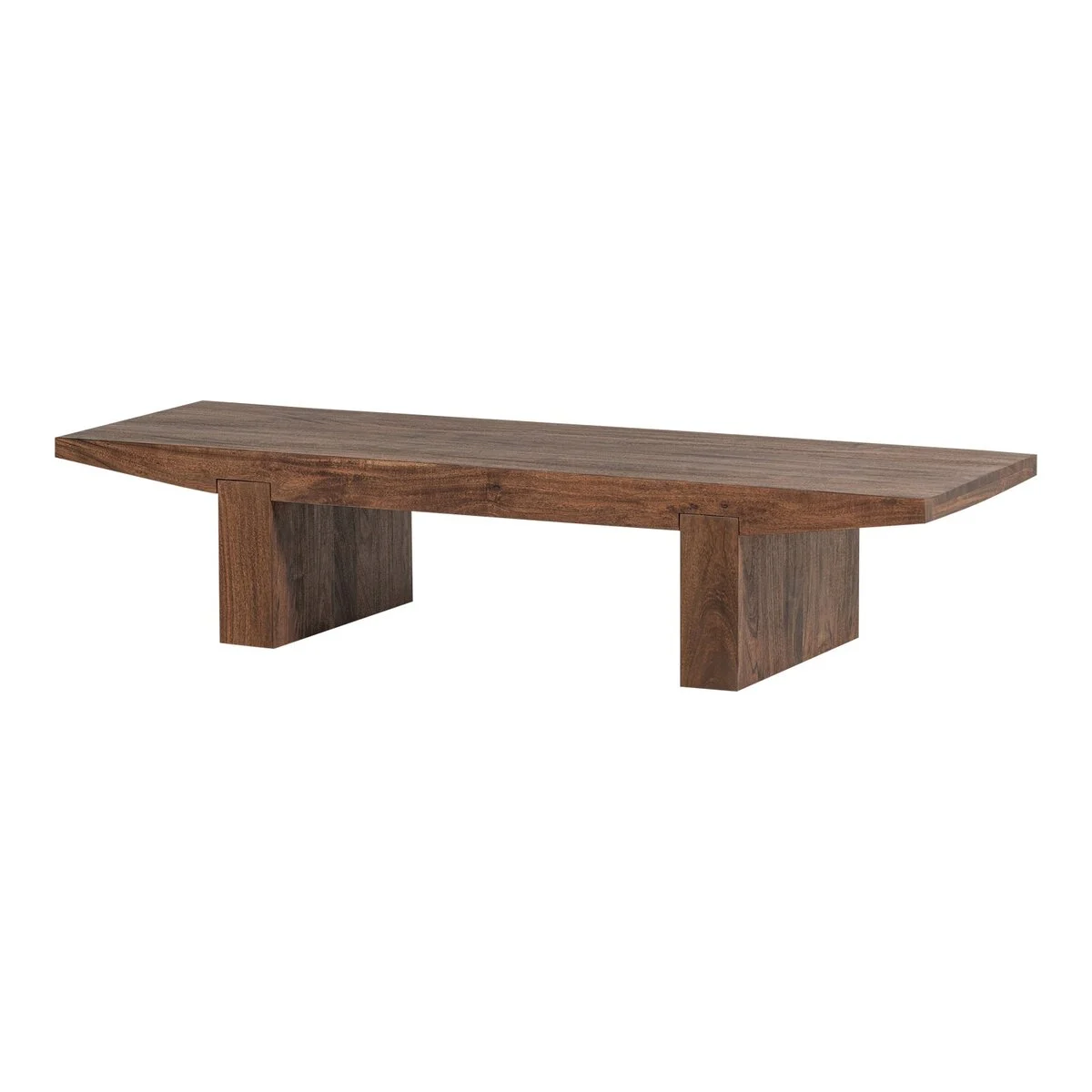 Couchtisch Eron - Akazienholz Braun, 152 x 48 cm