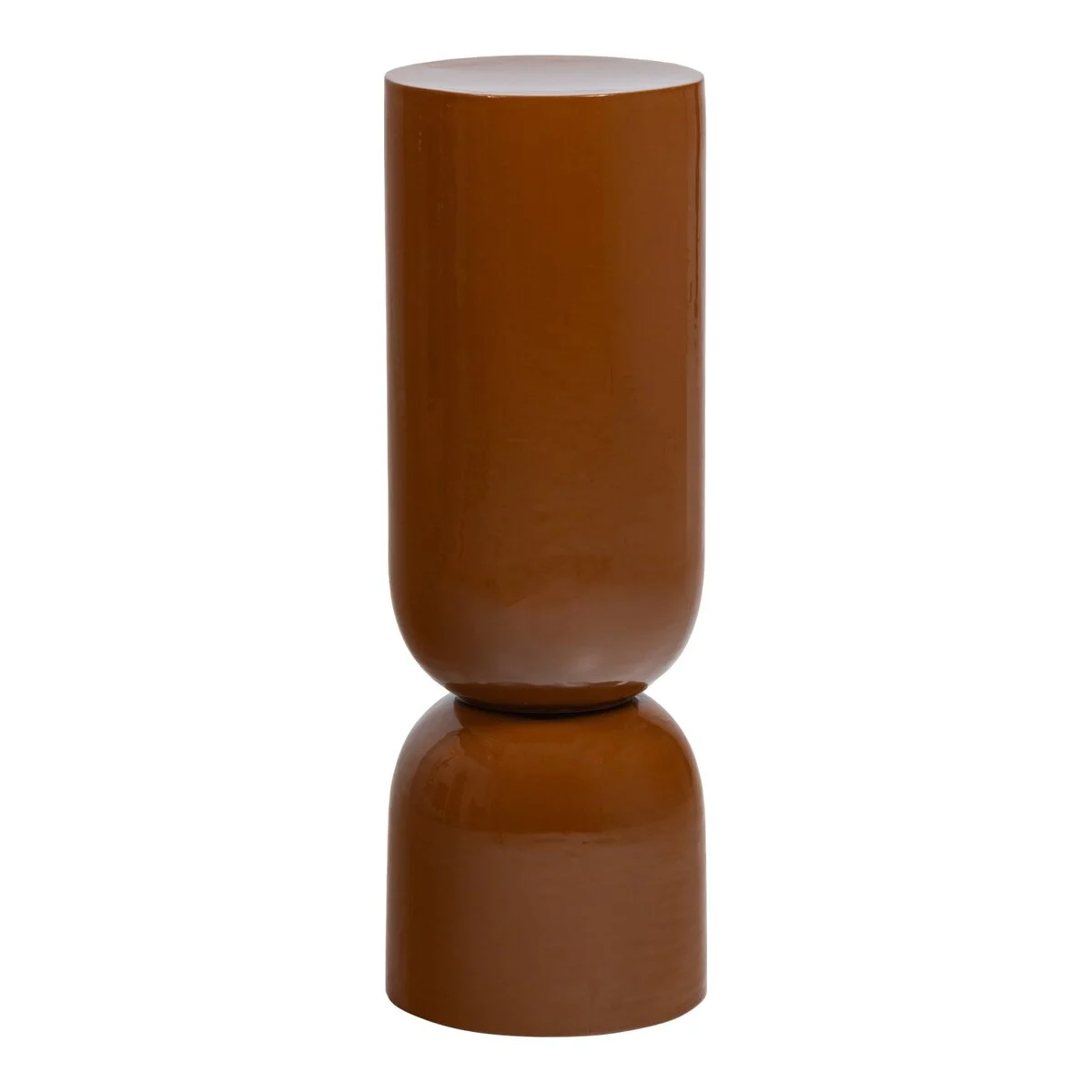 Pflanzenständer / Pflanzentopf Toval - Metall Honiggelb, Ø 32 cm