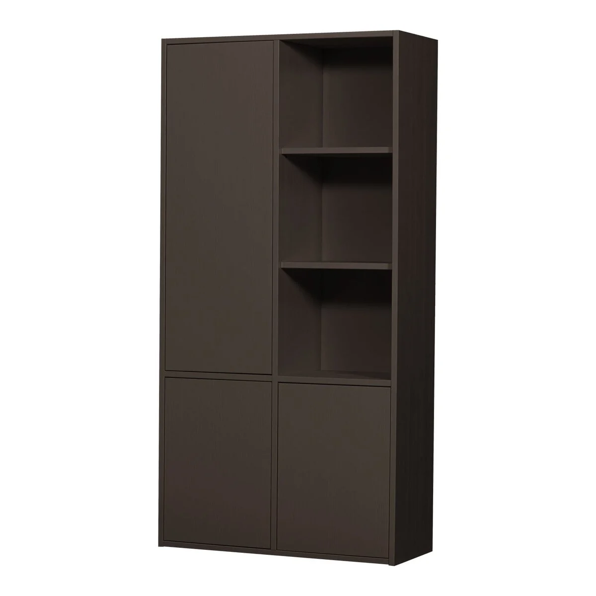 Schrank Merel - Kiefernholz Mittelbraun, 100 cm