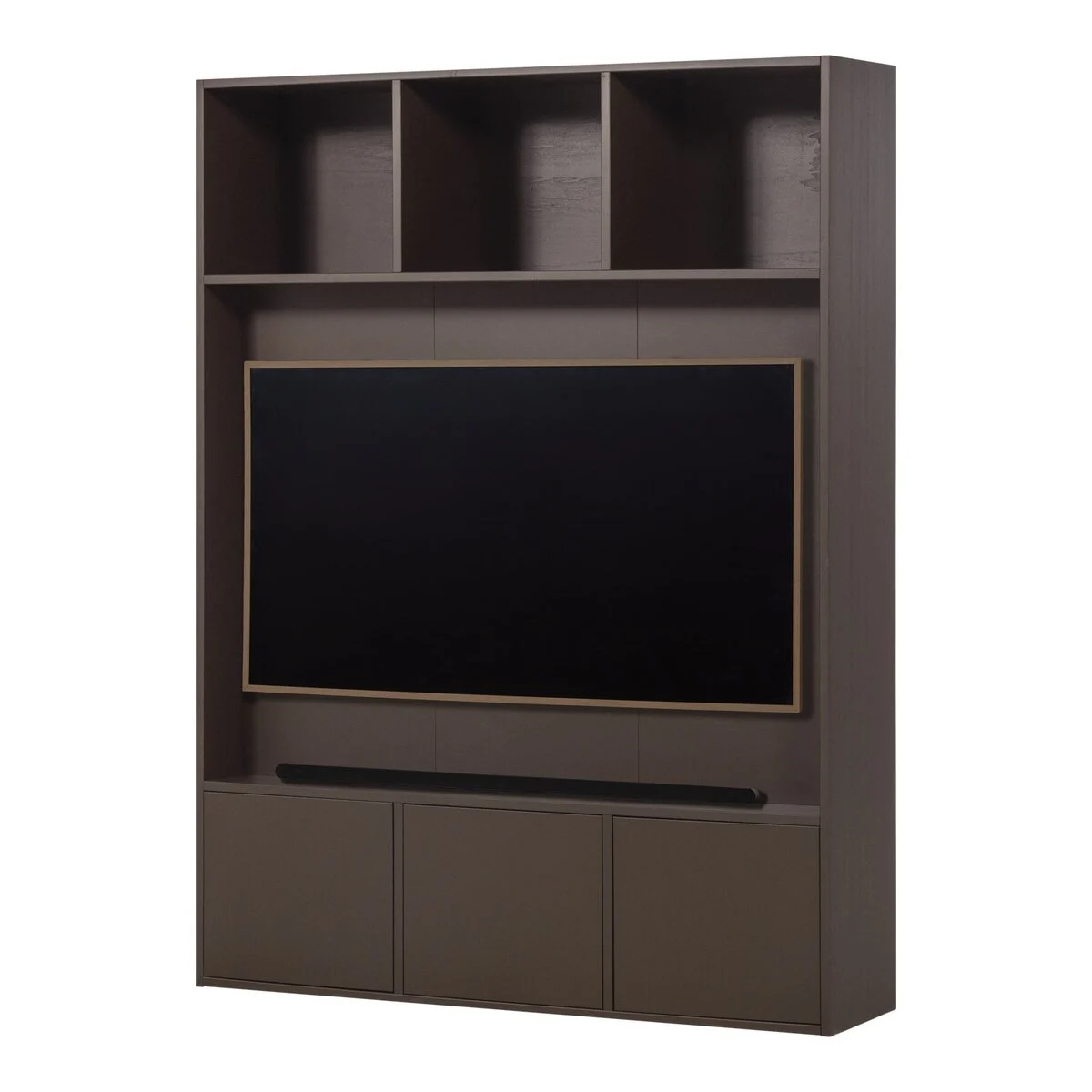 Schrank / TV-Schrank Meggy - Kiefernholz Mittelbraun, 160 cm