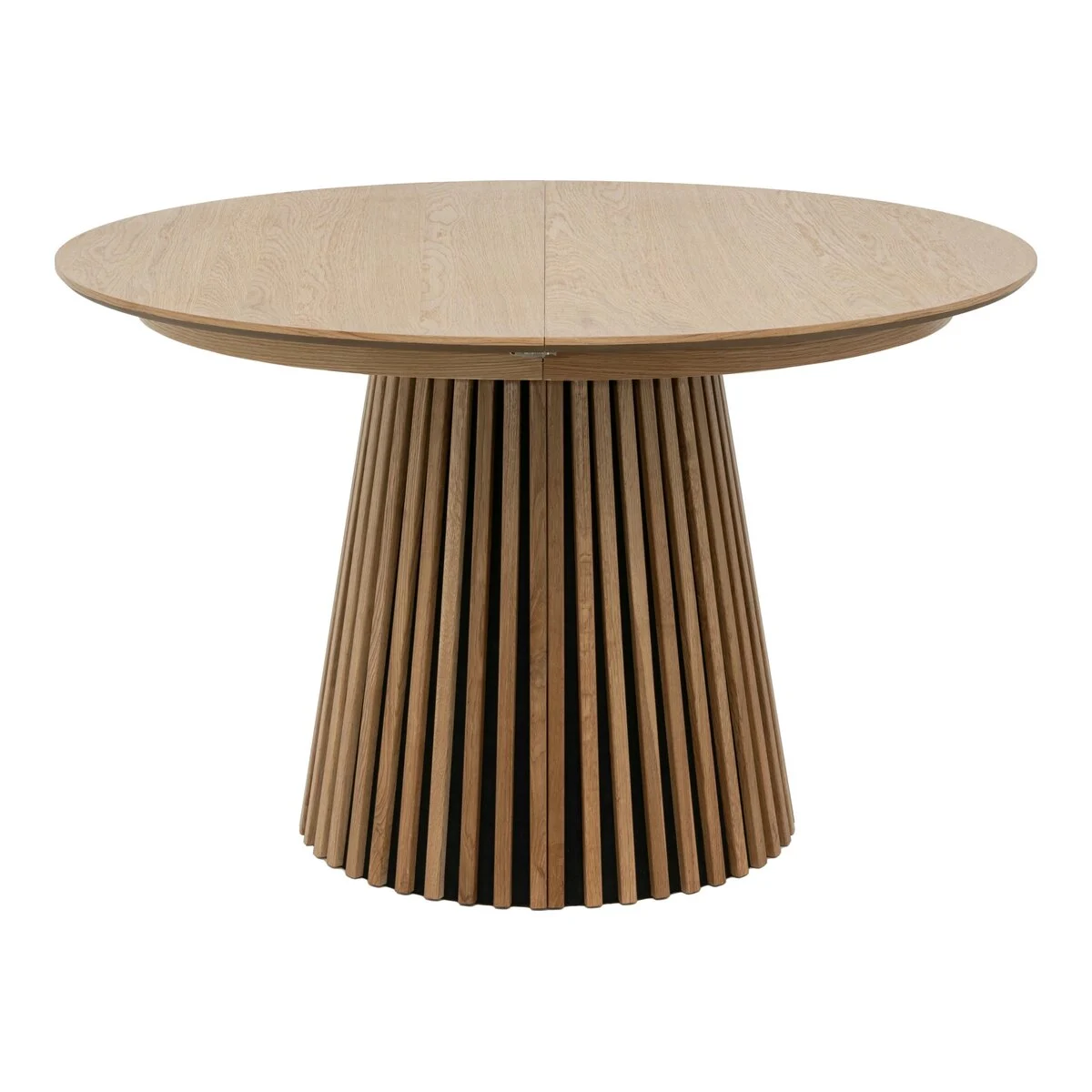 Esstisch Gobens Ausziehbar Ø120-220 cm Eiche Natur - Flexibler Holztisch