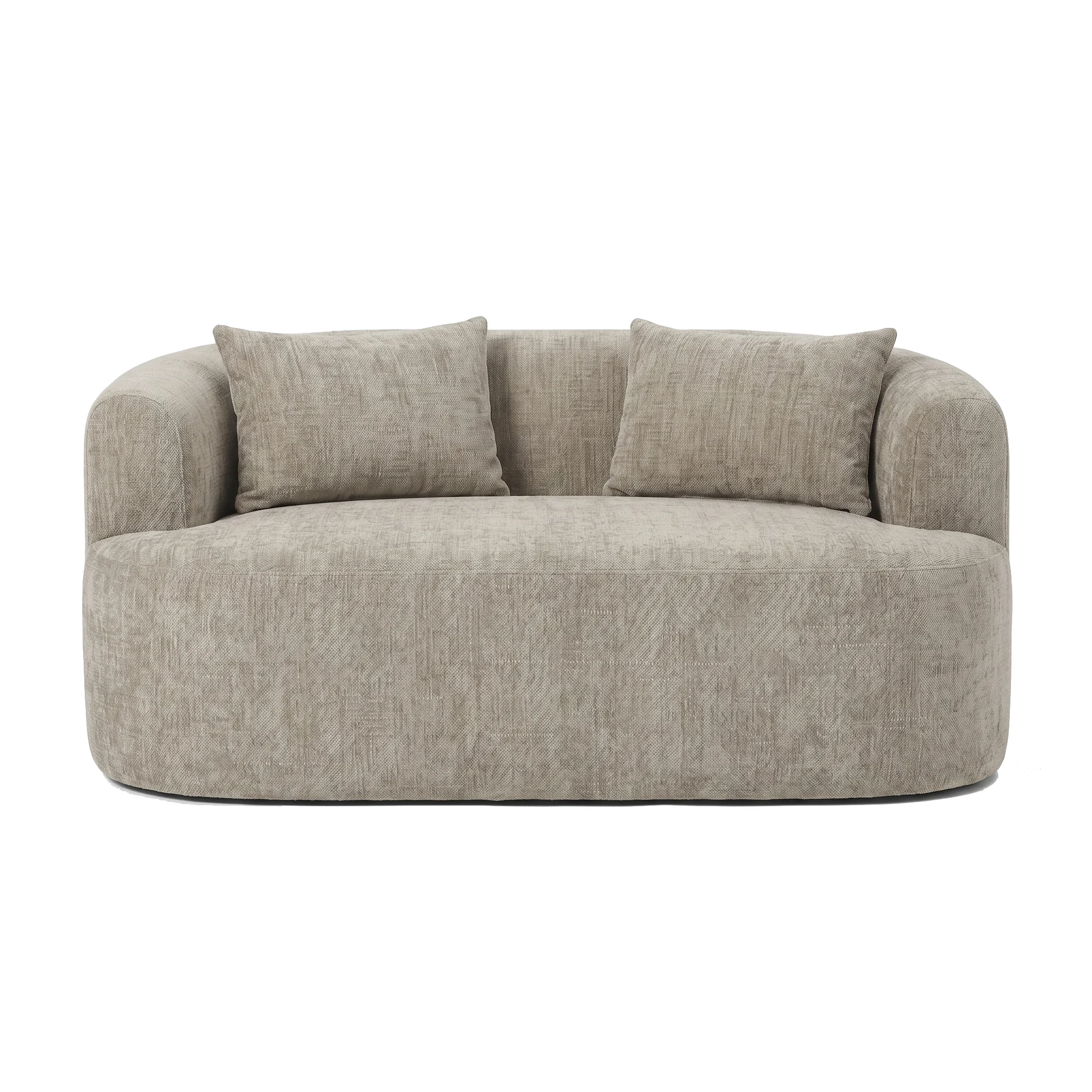 2-Sitzer Sofa Adele Chenille Taupe