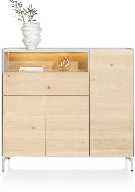 Xooon Niora Highboard 148 cm 3-Türen