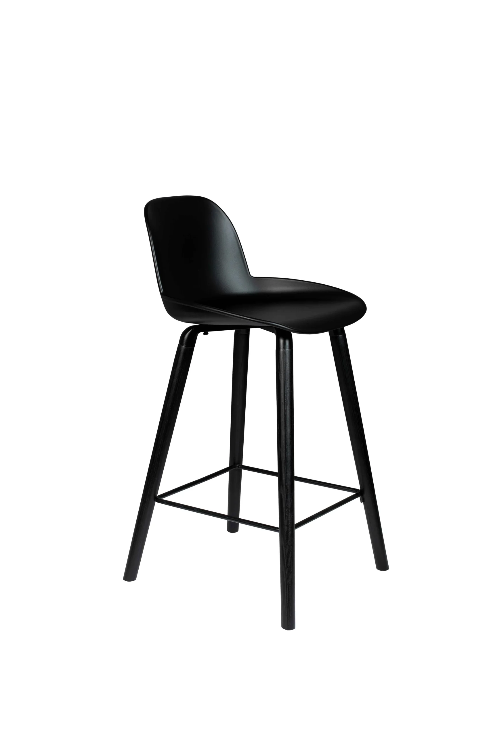 Zuiver Albert Kuip Thekenstuhl Eschenholz/Kunststoff 65 cm