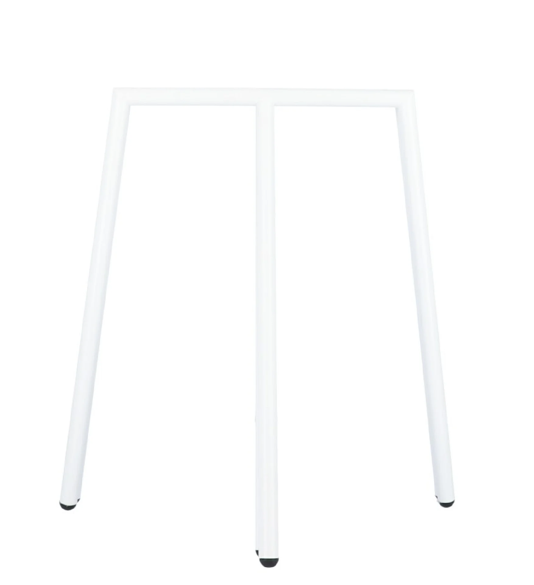 Tischgestell Benito 2er Set, pulverbeschichtetes Metall, modern, Weiß, flexibel einsetzbar - Jan Kurtz
