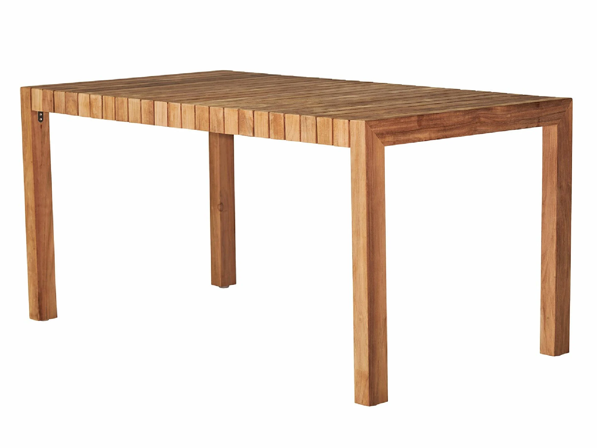 Gartenesstisch Manti Teakholz massiv, modern rechteckig, naturbraun, für 4–6 Personen - Jan Kurtz