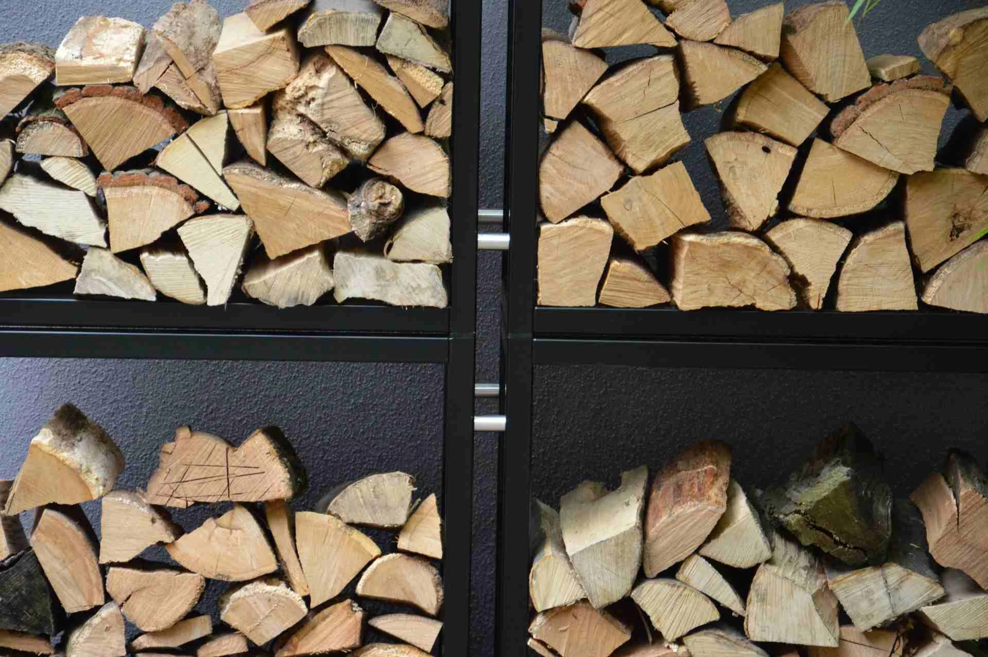 Verbindungsset für Holz Michel, robustes Metall, stapelbar, Outdoor geeignet, silber - Jan Kurtz