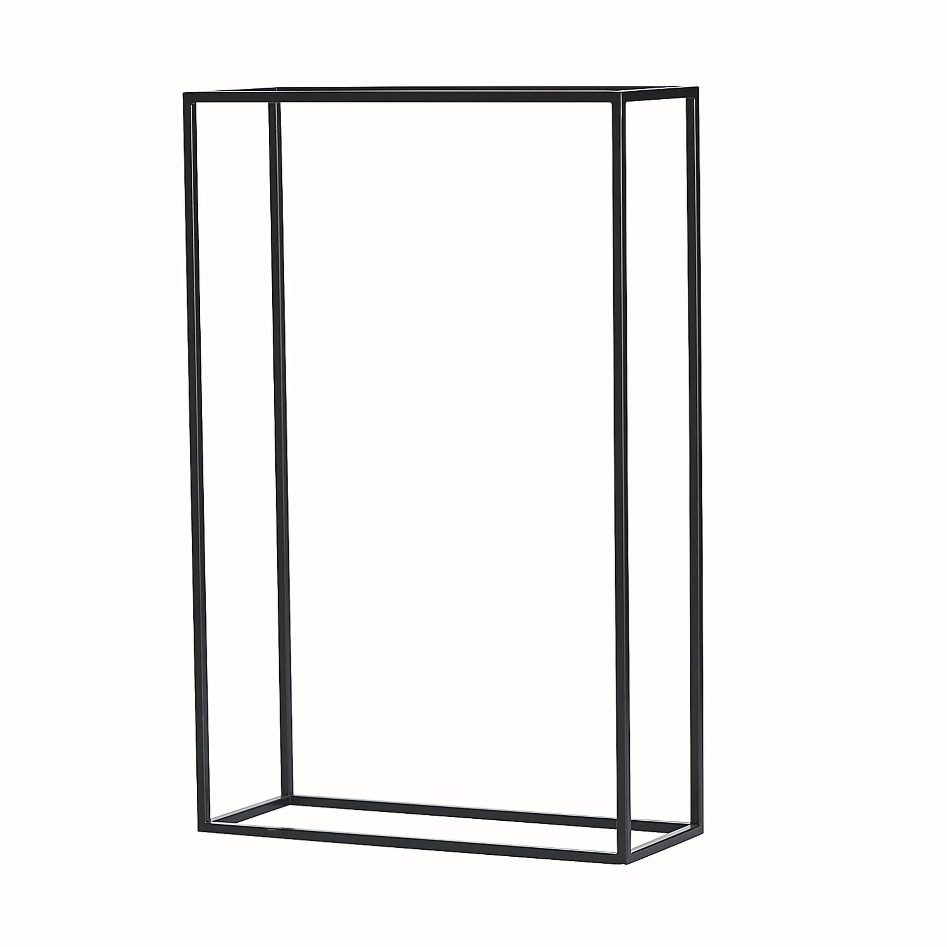 Kaminholzgestell Holzmaxx aus Metall, modern, pulverbeschichtet, schwarz, Outdoor geeignet - Jan Kurtz