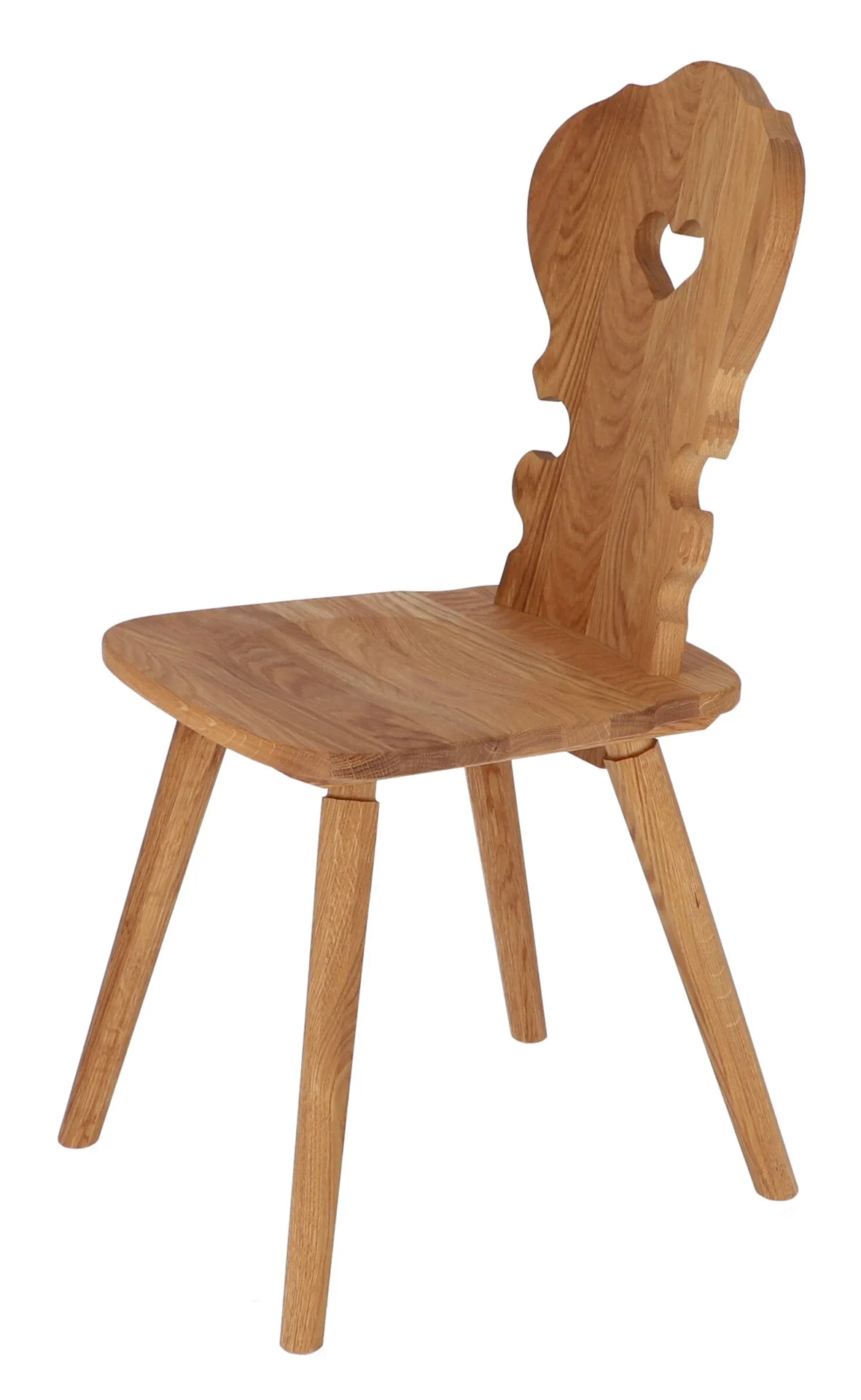 Stuhl Vienna aus Eichenholz, klassisch, natur, zeitloses Design für Dein Zuhause - Jan Kurtz