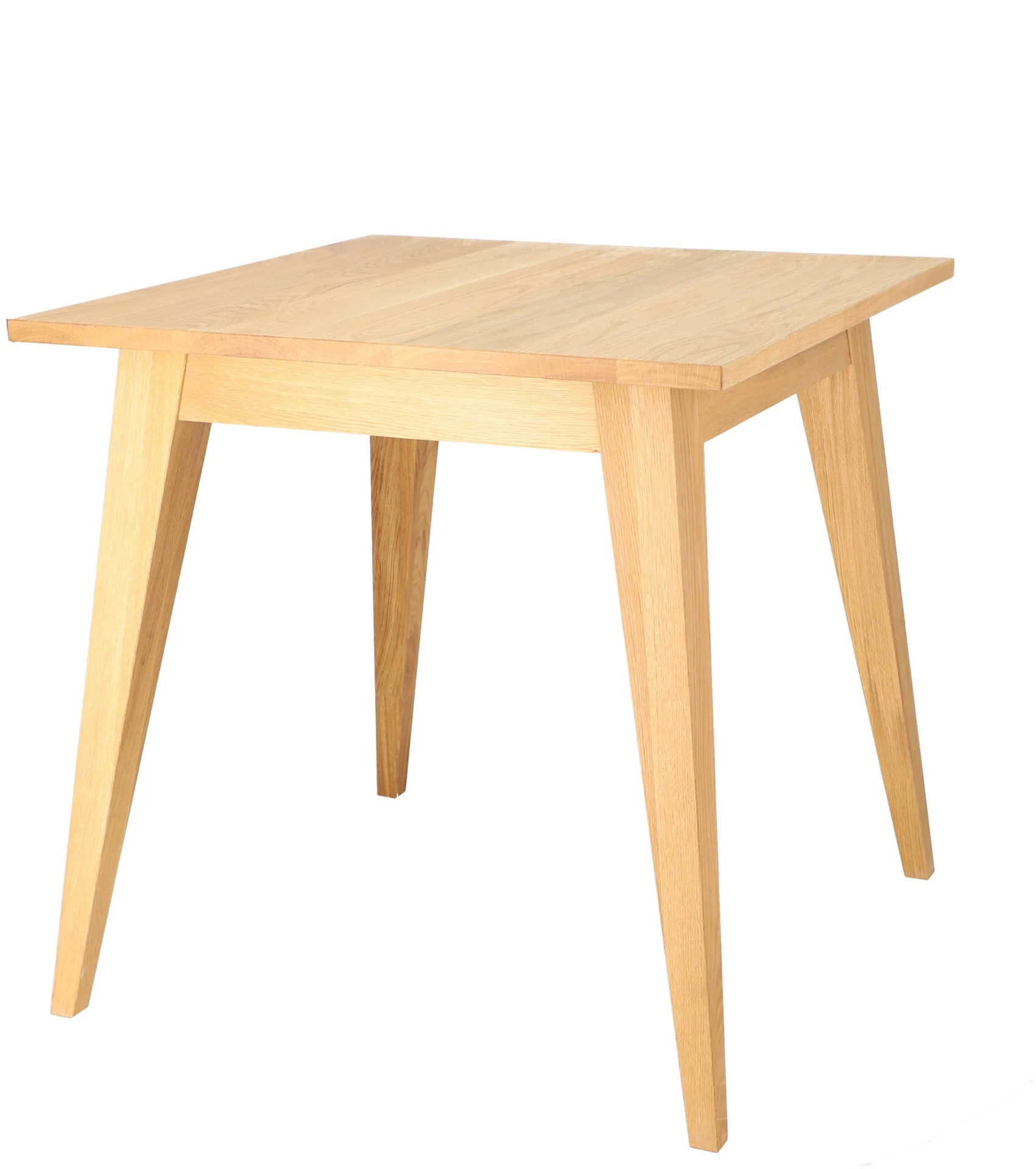 Esstisch Xaver aus Eichenholz, quadratisches Design, modern, natur, für 4 Personen, 150 cm - Jan Kurtz