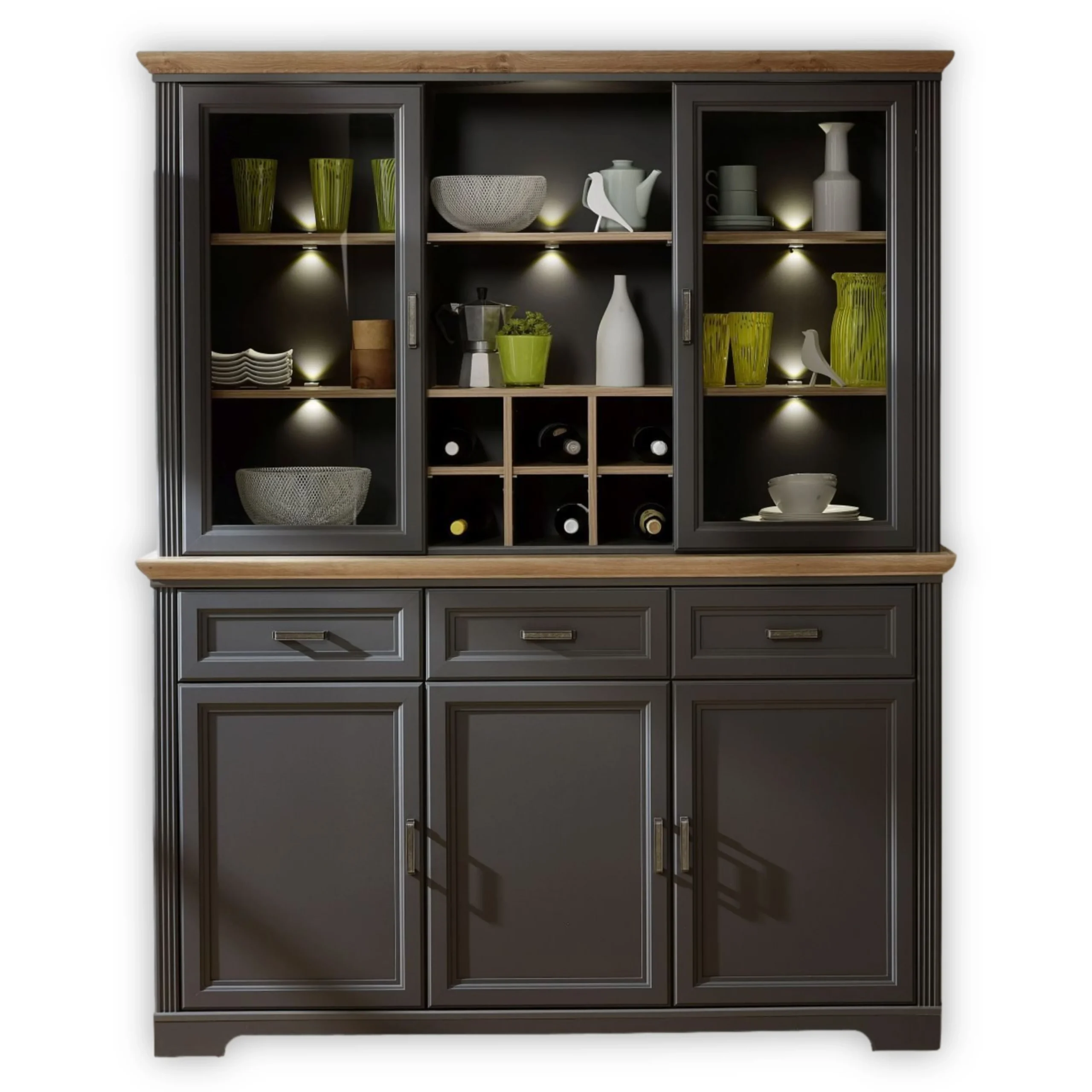 Innostyle Jasmin Buffetschrank inkl. LED-Beleuchtung