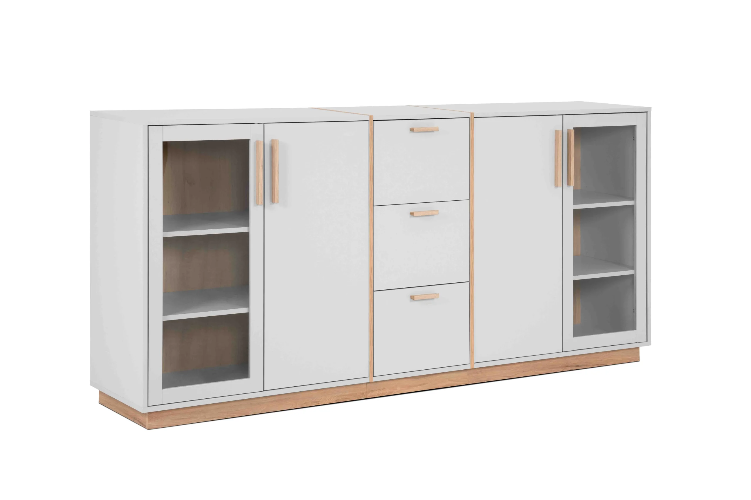 Finori Split Sideboard steingrau