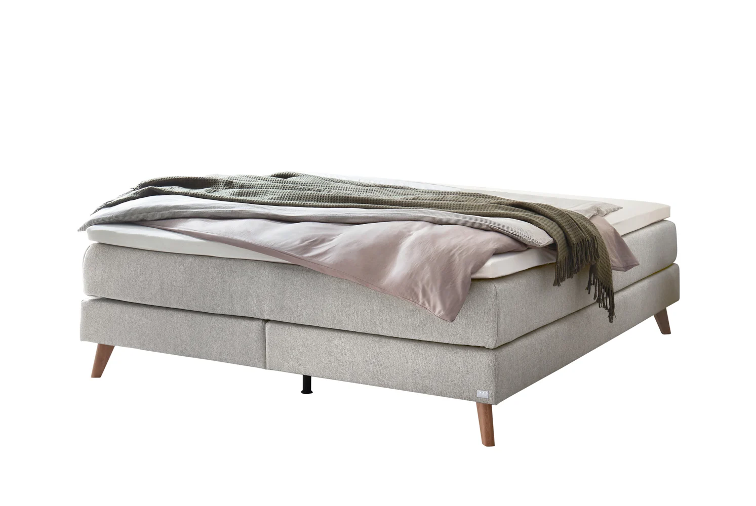 Hasena Pronto Beatriz Boxspringbett Eiche bright