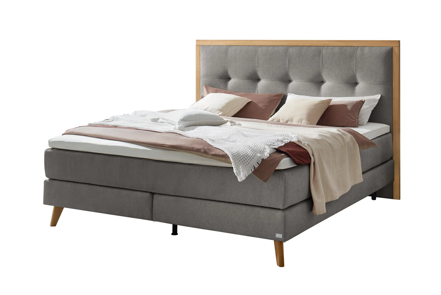 Hasena Pronto Marisol Boxspringbett Eiche bright